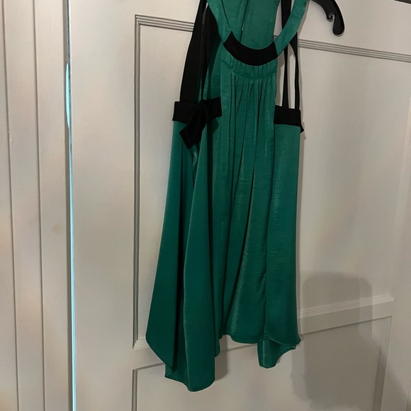 BCBG MAXAZARIA color block halter top - Picture 5 of 7